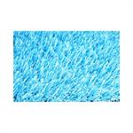 Kunstgræs - blå plastictæppe